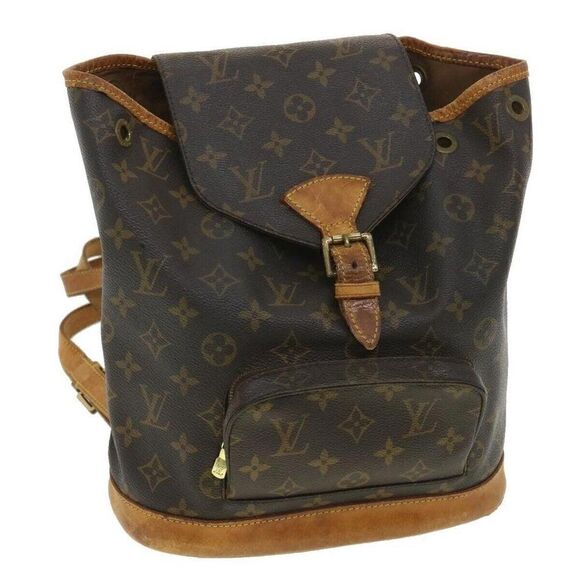 LOUIS VUITTON Monogram Montsouris MM Backpack - Picture 1 of 15